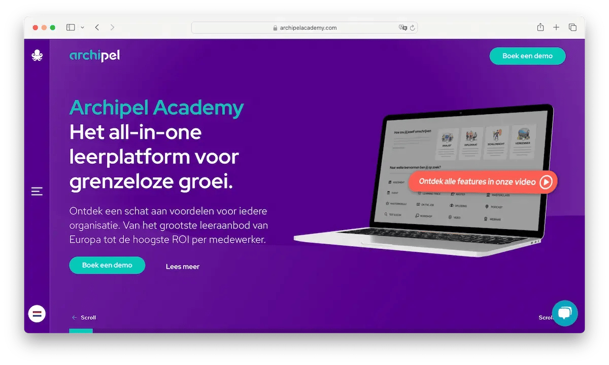 Best LMS software voor MKB - Archipel Academy