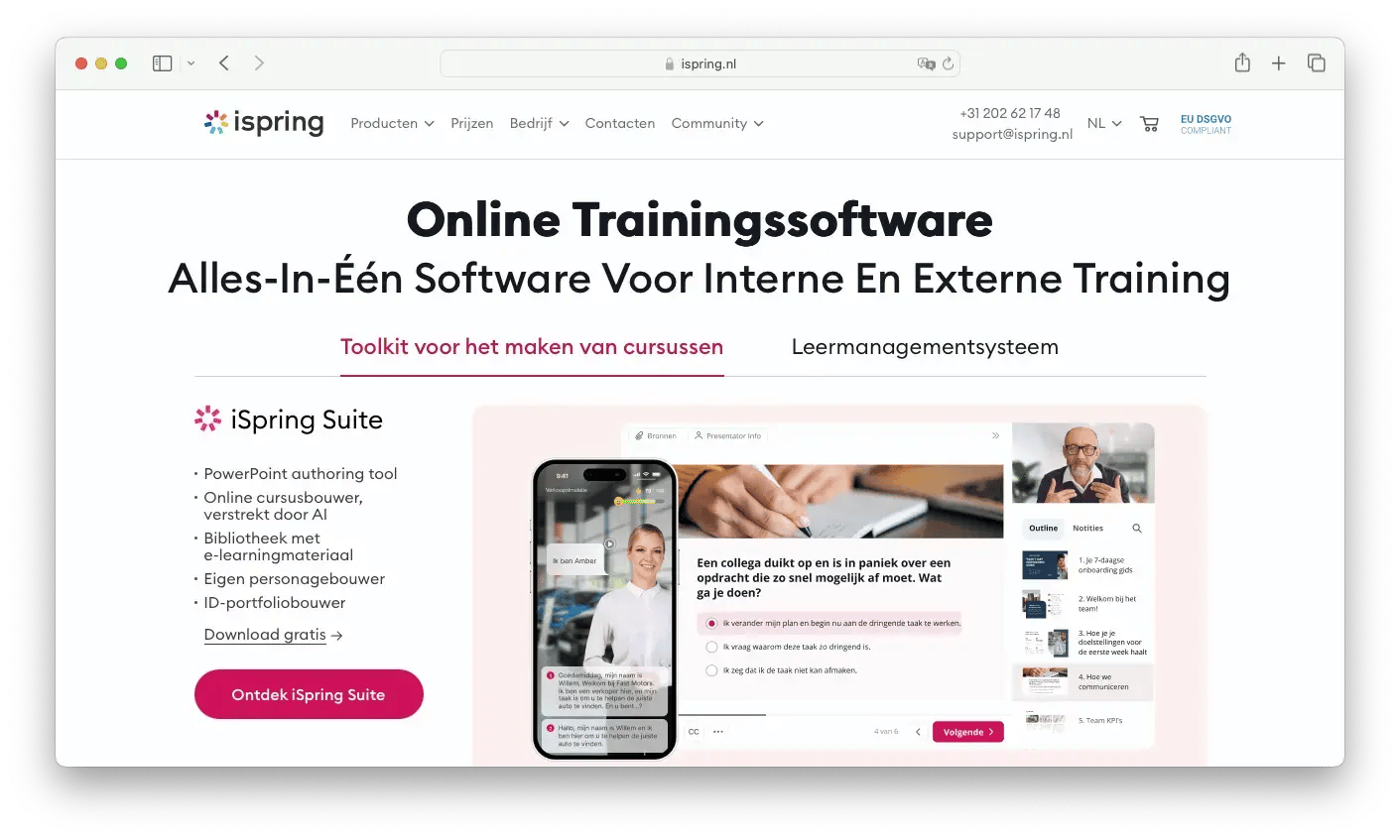 Beste-elearning-platform-tools-iSpring